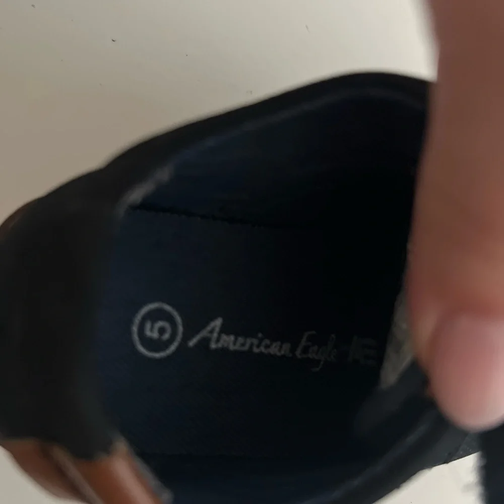 American Eagle Toddler Black Dress Shoes